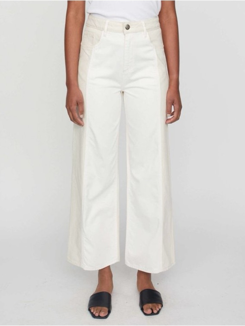 Just Female Two-Tone Calm Wide Leg Jeans